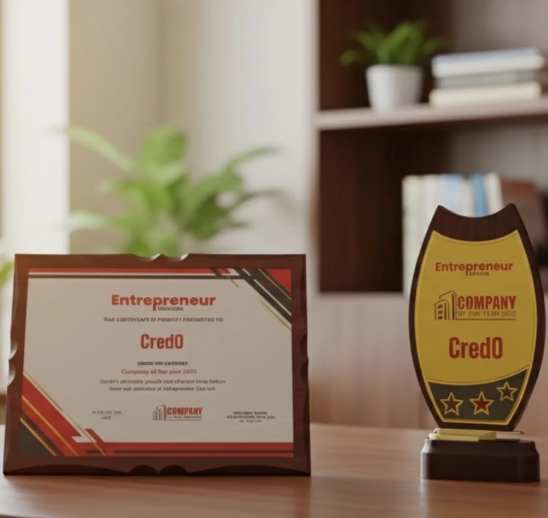CredO Company of the Year 2025 Award by Entrepreneur Forum